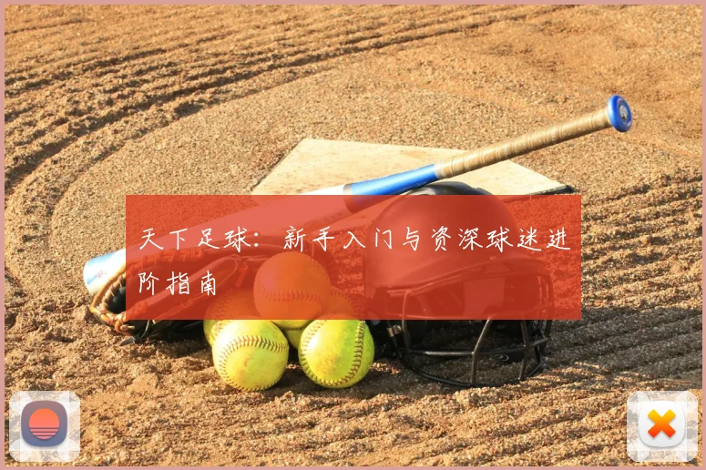 天下足球：新手入门与资深球迷进阶指南